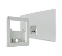 JWEINENL Adaptateur VESA, Compatible for Moniteur Samsung 32 "S32BM80PUU S32BM80PUW S32BM80PUE S32BM80PUI S32BM80PUL S32BM80GUM Modifier Les Cartes De Conversion(White)