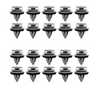JWFBDB 10/20/30 pièces for BMW E88 F45 E36 E46 E90 E91 F32 F33 F82 E60 E61 X1 51418224781Car panneau for porte carte revêtement d'habillage Clips for fixation Gadget(20pcs)