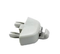 JWFBDB 1x/2x Clip de retenue Support Pare-Soleil intérieur for VW Polo 5 6R Sedan Vento GTI Passat B7 Up Jetta 2012-2015 6R0857561 1S0857561(Gray-1PC)