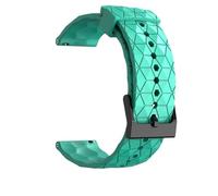 JWFBDB Bracelet en silicone 20 mm/22 mm for Samsung Galaxy Watch 7/6/5/4 44/40 6/4 Classic Universal Band for Huawei GT3 4Pro(Teal,20mm)