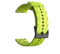 JWFBDB Bracelet en silicone 20 mm/22 mm for Samsung Galaxy Watch 7/6/5/4 44/40 6/4 Classic Universal Band for Huawei GT3 4Pro(Lime,22mm)