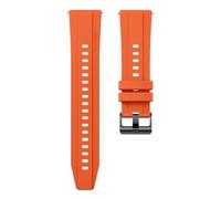 JWFBDB Bracelet original Fit For Nothing de CMF Watch Pro 2, bracelet sport respirant en silicone, compatible for la montre connectée universelle 22 mm(B-Orange,22mm Universal)