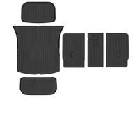 JWFBDB Fit for Tesla Model Y Launch 2025+ Juniper TPE Floor Mat & Cargo Liner All Weather Trunk Mats Seat Backrest(Seat Trunk,Left Hand Drive)