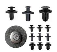 JWFBDB Fixation for rivets for garde-boue for voiture, 8mm, 6mm, 10mm, goupille for poussée automatique, Clips for vis for, adaptés for VW Toyota Ford Nissan Kia Renault(30Pcs Mix)