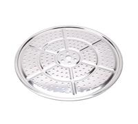 JWFBDB Gadgets for cuisine durables en acier inoxydable, cuiseur vapeur, compartiment 16-34cm, support for for riz cuit for la, rond for conserves(28cm)