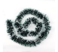 JWFBDB Guirlande de Noël 2/10 m, Rubans Canne Verte for nœud, Ornements for Suspendre for Sapin, décorations Mariage, fête, Maison(Style-H(NO Bow),3pcs(6M))