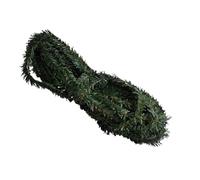 JWFBDB Guirlande décorative de Noël en PVC Imitation, for Fil Fer, Forme Sapin, ornée Cannes Vertes, for fêtes et décorations (0,6-6,5 cm x,4 m)(2CM 5.4 Meters)