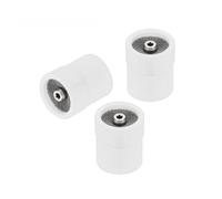 JWFBDB Lot de 3 buses en céramique blanche n° 10 for coupelle alumine for torche soudage TIG WP9/20/17/18/26