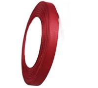 JWFBDB Ruban de 10 mm de Large (25 Yards/Rouleau) for Emballage Cadeau, décoration, Dentelle et Loisirs créatifs.(Wine Red)
