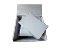 JWFKWNH Lot de 100 cartes NFC NTAG216 RFID Tag, mémoire 888 octets, étiquette NDEF imperméable programmable, compatible avec tous les téléphones NFC Android iOS