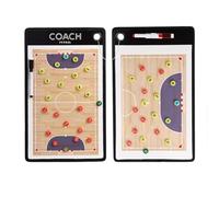 jwfxiaodige Tableau Magnétique Futsal, Tableau Tactique Futsal, Tableau Magnétique avec Stylet pour Le Coaching Moderne, avec Deux Stylos D'écriture, Adapté au Futsal