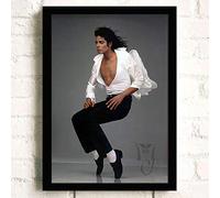 JWJQTLD Impression sur Toile Décoration De La Maison Wall Art Prints Modular Pictures Music Star Michael Jackson Peinture Style Nordique Affiche en Toile pour Le Salon, 50X70Cm sans Cadre