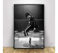 JWJQTLD Impression sur Toile Poster Michael Jackson Musicien Affiches Et Estampes Canvas Wall Art Photo Salon Décoration Cadeaux De Vacances