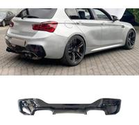 JWJVG Becquet De Diffuseur Pare-Chocs Arrière pour BMW 1 Series F20 M Sport M135i M140i 2015 2016 2017 2018,Anti-Rayures Diffuseur De Pare-Chocs Arrière De Voiture