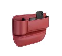 JWJVG Boîte de Rangement pour Siège Écart de Voiture pour Renault Captur II 2019 2020 2021 2022 2023,Multifonctionnel Organisateur Siège Voiture Avant,A/Red-A/Copilot