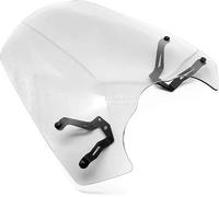 JWJVG Pare-Brise de Moto Déflecteurs de Vent pour Kawasaki Vulcan S 650 EN650 2015-2021 2020 2019,Coupe-Vent Protecteur de Visière Saute Vent Moto,A/Clear