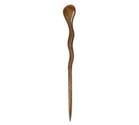 JWL (1) Rosewood Spiral 6 Hair Stick Shawl Pin Pick Pic Pin Fork - Hawaiian Style by JWL Hawnkoa