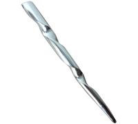 JWL (1) Silver Aluminum Conical Spiral 6 Hair Stick Pick Pic Pin Fork - Hawaiian Style by JWL Hawnkoa