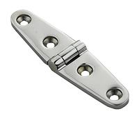 JWLINRKS 2 pièces 316 matériel de Bateau Marin en Acier Inoxydable 2 Trous Cabine affleurante Sangle de Porte charnière Bout à bout//562