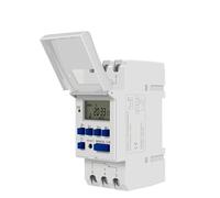 JWLINRKS Minuterie numérique programmable hebdomadaire 15 A 12 V 24 V 110 V 220 V avec écran LCD(12V)