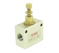 JWLINRKS Vanne de régulation de débit pneumatique à accélérateur à Sens Unique G3/8" ASC-10