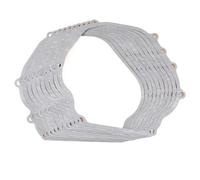 JWLPJSD Joint de Couvercle Carter Moteur, 10 pièces/lot, adapté aux Moteurs GX390 188F 13hp 5kw 6. EC6500 E5000, pièces générateur à Essence