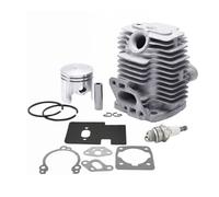 JWLPJSD Kit Cylindre-Piston de 33 mm for débroussailleuse TU26 CG260, Joint et Bougie d'allumage Réparation