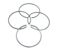 JWLPJSD Lot De 4 Segments Piston 50 Mm X 1,5 for Tronçonneuses 038 Super SW FB K650 K700