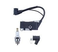 JWLPJSD Module de Bobine d'allumage et chaîne magnétique for tronçonneuses 4500, 5200, 5800, 45cc, 52cc 58cc