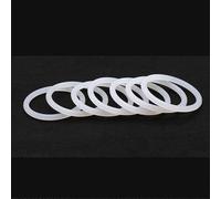 JWOO 10 pièces VMQ Joint torique en Silicone Blanc CS 3.5mm OD 12~85mm Anneaux en Silicone de qualité Alimentaire Joints toriques Joints en Caoutchouc (Size : OD 25mm ID 18mm, Color : CS 3.5mm)