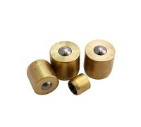 JWOO 20 pièces Presse Ajustement Boule huileur 6x6mm 8x8mm 10x10mm 12x12mm Laiton Bouton Poussoir huileur for Moteur à gaz Huile Moteur Graisse Huile Tasse (Color : 10X10mm)
