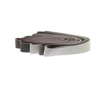 JWOO Bande Abrasive 237AA 1220/2000x50mm, 6 pièces, for Le Polissage de l'acier Inoxydable A3 A5 A6 A16 A30 A65 (Color : A65, Size : 1600x50mm)