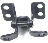 JWOZQ Charnière De Limiteur Porte De Voiture pour Toyota Land Cruiser Prado LC120 LC150 2002-2009 68801-60050 880160051 D'arrêt Sangle Contrôle Remplacement Ensemble Tirant Avant