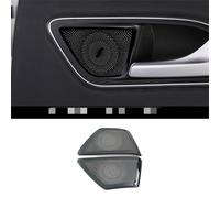 JWOZQ Couvercle De Haut Parleur Son Cadre Décoratif Voiture pour Mercedes Benz CLA Class C118 2016-2021 Accessoires Audio Garniture,C/Handle Speaker Cove