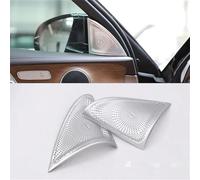JWOZQ Couvercle De Haut Parleur Son Cadre Décoratif Voiture pour Mercedes Benz GLC X253 C E Class W213 W205 Accessoires Audio Garniture,B/Silver