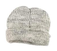JWQFBC 1/12 Figurine Chapeau Tricoté Chapeau Femme Homme Figurines Costume Doux Accessoires de Mode Réaliste Habillage Mini Slouchy Bonnet Casquette, Grayy