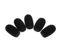 JWQFBC 5 Pièces Éponge Anti-vent Mousse Couverture de Remplacement Filtre Micro Pare-bruit Protection Adaptée pour Conférences Réunions
