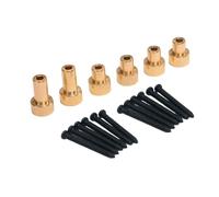 JWQFBC 6 Pièces Détachées pour Montants de Carrosserie de Voiture RC, Accessoires de Fixation pour Montants de Carrosserie MN82 1/12, Laiton