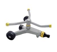 JWQFBC Arroseur de Pelouse Rotatif en Métal, Mobile, Bras Robuste, Rotatif