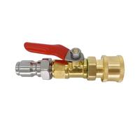 JWQFBC Ball Valve Multipurpose Haute Pression Kit de Vanne à Bille Accessoires Connecteur Rapide Commutateur Adaptateur Résistant pour Pulvérisateur et Lavag, Style B