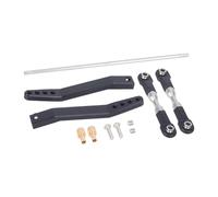 JWQFBC Barre Anti Système Stabilisateur Pièce de Mise à Jour En Métal Réduisant Le Penchant de La Caisse Approprié pour Voitures Tout-terrain RC 1/10, Noir