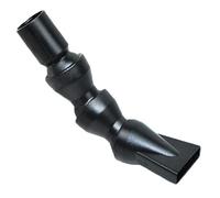 JWQFBC Buse Aquarium Embout Flexible Pivotant Raccord de Sortie Canard Adaptateur Rotatif Plastique Embout Orientable pour Tuyauterie Adaptée pour Poissons E, Flat, 25mm