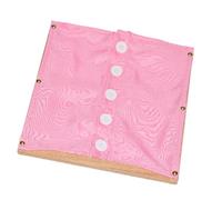 JWQFBC Cadre D'Habillement Jouet Éducatif Tableau D'Apprentissage Motricité Fine Pratique de L'Habillement Support En Bois Favorise Patience et Coordination, Bouton