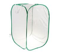 JWQFBC Cage à Insectes, Jouets Papillons et Libellules pour Explorer La Nature en Plein Air - Activités pour Les Passionnés D'insectes, Vert + Blanc, 40x40x60cm