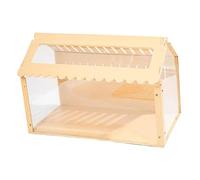 JWQFBC Cage pour Hamster, Nichoir, Jouet d'exercice, Jouet D'éveil Robuste, Jouet de Découverte, Parc à Jeux, 60x32x38CM