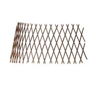 JWQFBC Clôture de Jardin Rétractable en Bois, Extensible, avec Filet Anti-Escalade