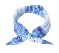 JWQFBC Collier Rafraîchissant pour Chien Bandana Réfrigérant Écharpe Portable Réutilisable Polyester avec Système de Gel Facile à Utiliser Adapté Aux Chiens, L
