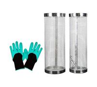 JWQFBC Composteur à Vers En Métal Miniature et Efficace pour Usage Domestique