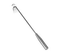 JWQFBC Débroussailleuse Manuelle En Acier Inoxydable, avec Une Conception Qui économise L'effort, Facile à, élimine Complètement Les Débris, 50 Cm 4 Dents