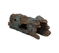 JWQFBC Décoration D'aquarium, Grotte pour, Creuse, Décoration D'aquarium en Forme de Bûche de Résine Creuse pour Amphibiens et Reptiles, s